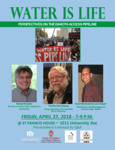 A poster for the event 'Water is life'