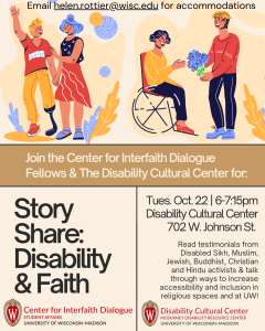 Story Share Disability & Faith infographic